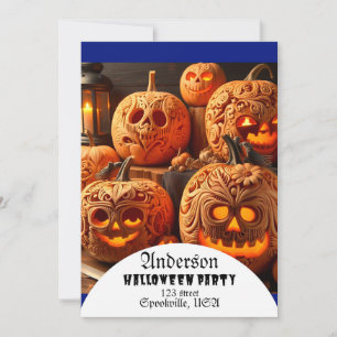 Personlig Halloween Inbjudningar