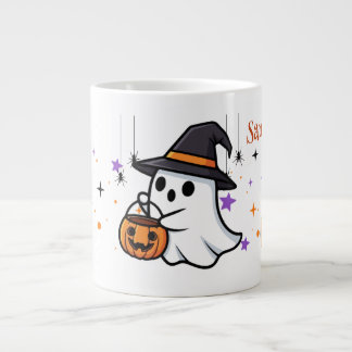 Personlig Halloween-kaffemugg Jumbo Mugg
