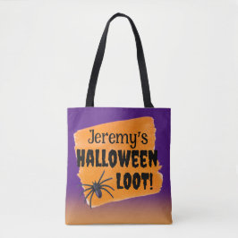 Personlig Halloween Loot Trick-or-Treat Tygkasse