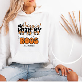 Personlig Halloween Mammor- Hangin’ with My Boos T Shirt