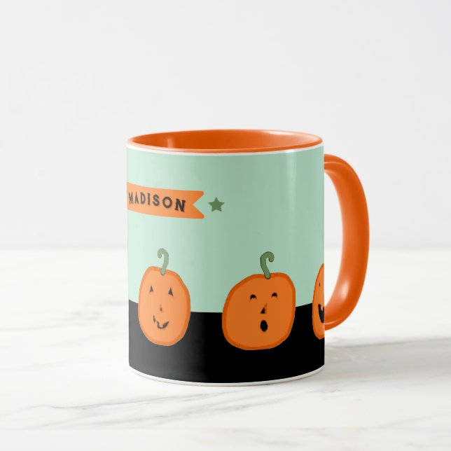 Personlig Halloween Mugg (Framsida höger)