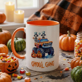 Personlig Halloween-present kakmugg för barn Mugg