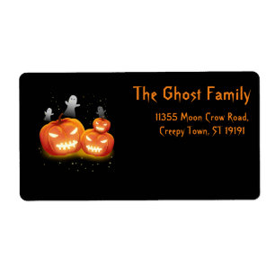 Personlig Halloween Spöken Pumpkin Fraktsedel