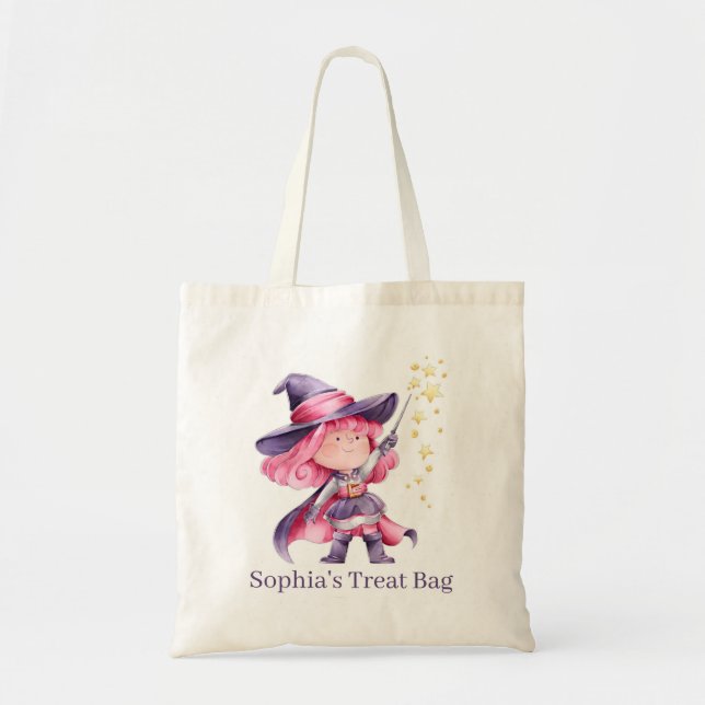 Personlig Halloween Tote Bag Tygkasse (Framsidan)