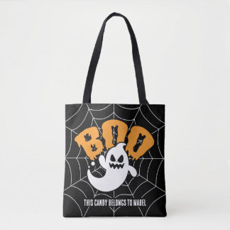 Personlig Halloween Tote Bag Tygkasse