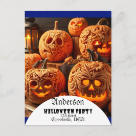 Personlig Halloween Vykort