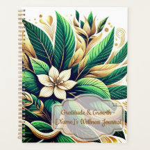Personlig Hälsa Journal - Gratitude Planner