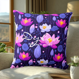 Personlig Hälsa Pillow & Botaniska Mönster Kudde