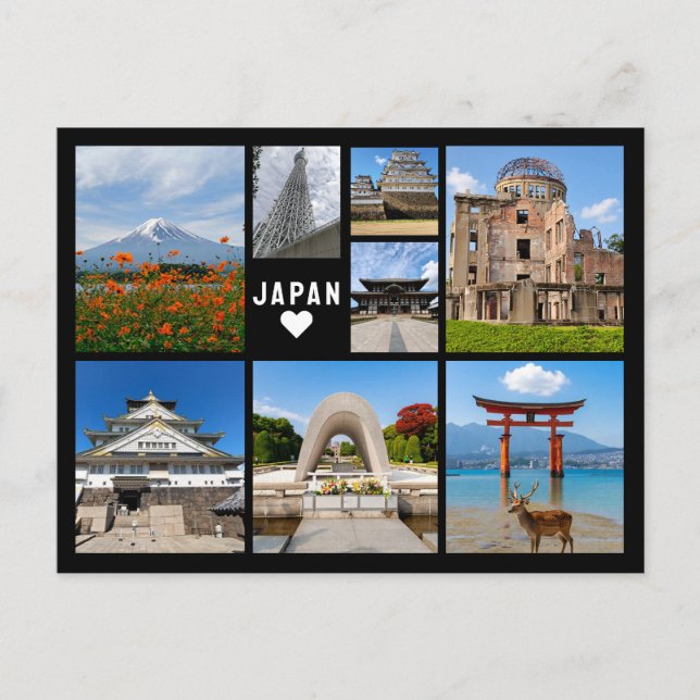 Personlig, Hälsningar från Japan vykort (Framsida)