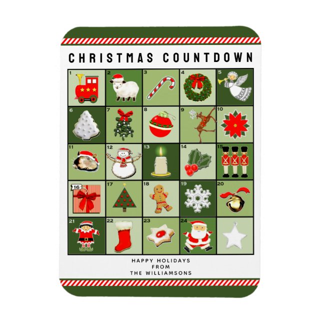 personlig-händelsekalender magnet (Vertikal)