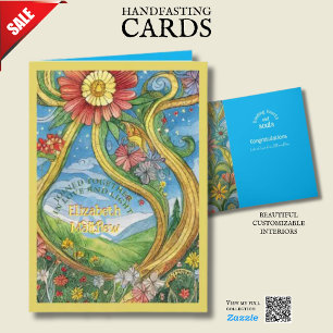 PERSONLIG HANDFASTSTCARD PAGAN CELTIC DRUID KORT