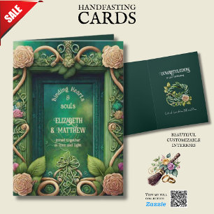 PERSONLIG HANDFASTSTING IRISH CELTIC KNOTS KORT