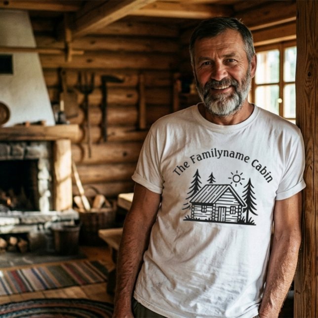 Personlig Handritad Stockstuga T Shirt (Skapare uppladdad)