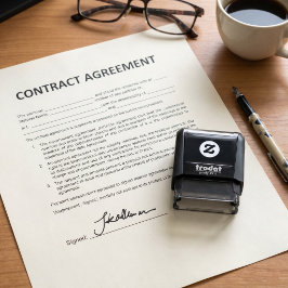 Personlig handskriven signatur | Dokument Självfärgande Stämpel