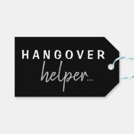 Personlig Hangover Helper Bachelorette Gift Märkre Presentetikett