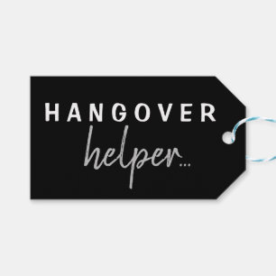 Personlig Hangover Helper Bachelorette Gift Märkre Presentetikett