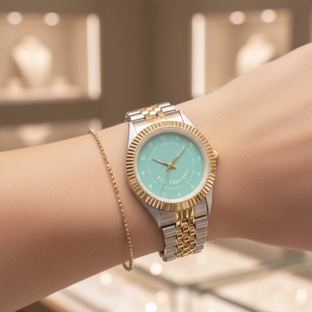 Personlig hans och hennes klocka för årsdagar (Unisex Custom Mr and Mrs Watch – Bride and Groom Gift for Wedding Day, Newlyweds or Bachelorette)