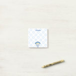 Personlig Hanukkah Star av David Menorah Post-it Block<br><div class="desc">Personlig Hanukkah Star av David Menorah Post-it Notes</div>