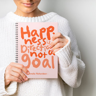Personlig Happity är en inriktning Anteckningsbok
