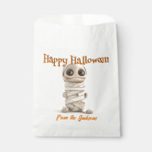 PERSONLIG Happy halloween | STORT ÖGA MUMMY