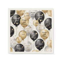 Personlig Happy New Year-festservett