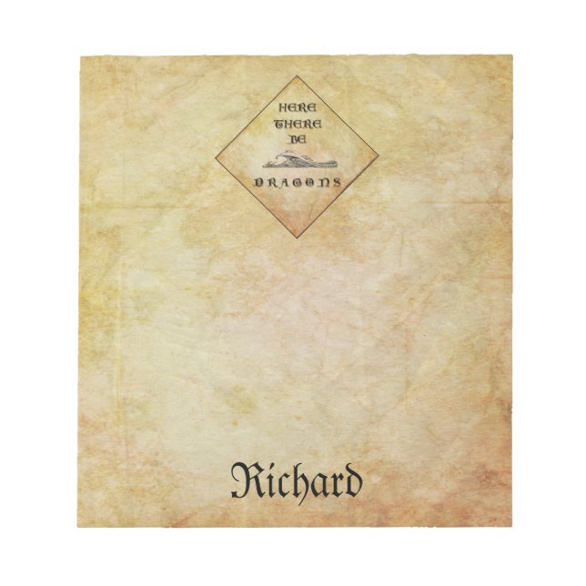 Personlig Här finns Anteckningsblocket Drageringar Anteckningsblock (Framsida)