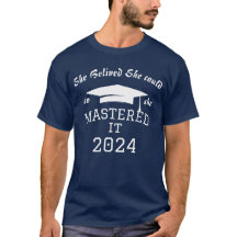 Personlig har masterexamen i Studenten