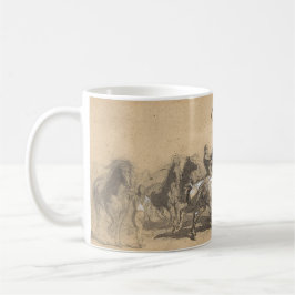Personlig hästmarknad – Rosa Bonheur Kaffemugg