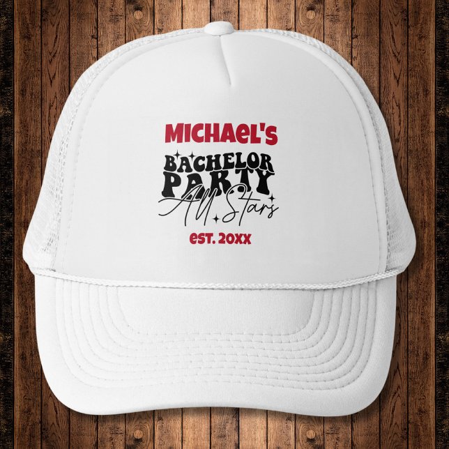 Personlig Hat | Bachelor Party All Stars Keps (Skapare uppladdad)