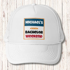 Personlig Hat | Universal Bachelor Helg Keps