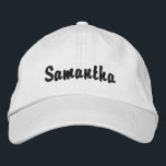 Personlig Hats Broderad Keps<br><div class="desc">Använda fält för mallen om du vill lägga till ditt eget namn eller din egen text till dessa baskulor för personligen.</div>