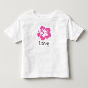 Personlig Hawaii Flower Hibiscus Rosa Tee Shirt