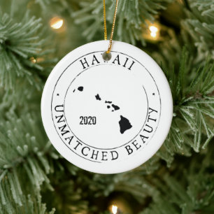 Personlig Hawaii Ornament