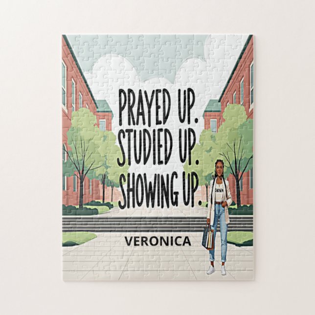 Personlig HBCU Faith Jigszle Puzzle Pussel (Vertikal)