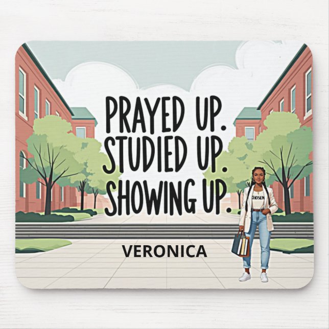 Personlig HBCU Faith Mouse Pad Musmatta (Framsidan)