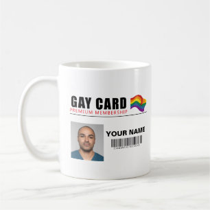 Personlig HBTQ-mugg Roligt Present Skämt HBTQ-iden Kaffemugg