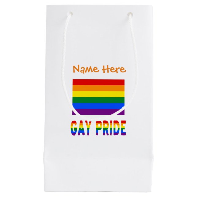 Personlig HBTQ-regnbåge Pride-flagga (Framsidan)