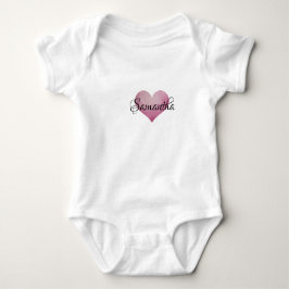 PERSONLIG HEART 1-biet T Shirt