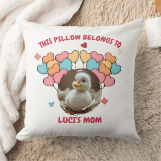 Personlig Heart-ballong Kudde