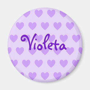 Personlig Heart Mönster Magnet