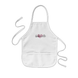 PERSONLIG HEART-plattan Barnförkläde