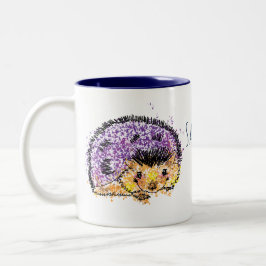 Personlig Hedgehog Mugg
