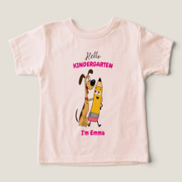 Personlig Hej Förskola T Shirt
