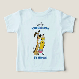 Personlig Hej Förskoleklass T Shirt