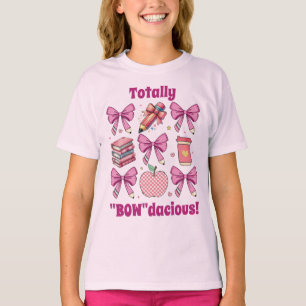 Personlig hela "Bowdacious" Coquette stil T Shirt