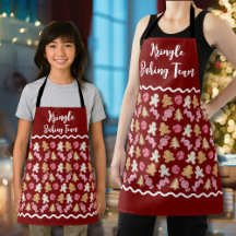 Personlig Helgdag Baking Team Kids jul