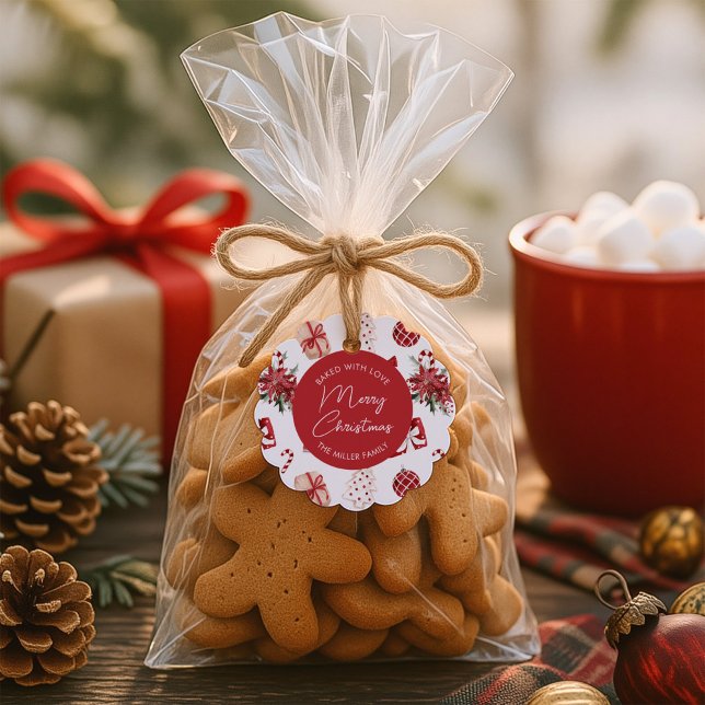 Personlig Helgdag Cookie Baking Gåvor Etiketter (Skapare uppladdad)