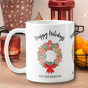 Personlig Helgdag Cookies Julbrand Kaffemugg