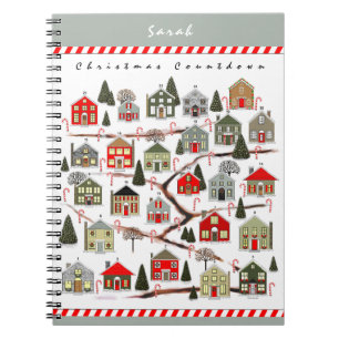 Personlig Helgdag Planner-julinventering Anteckningsbok