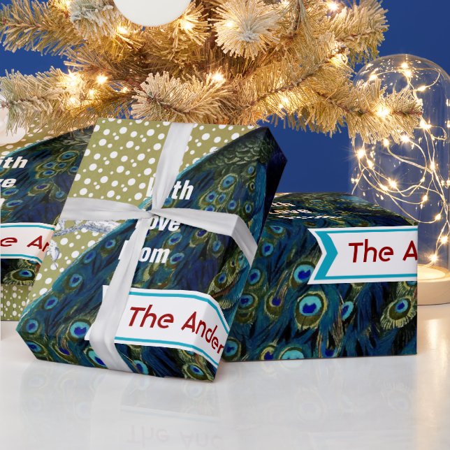 Personlig Helgdag - radbrytning Papper Presentpapper (Helgdagar)